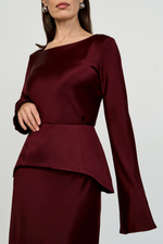 Платье макси с завязками на спине