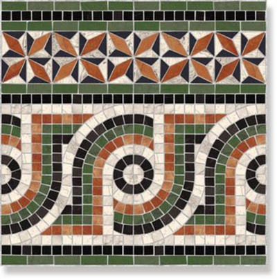 Декор Via Appia Cen. Nola Multicolor