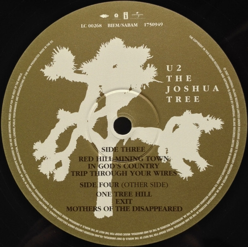 U2 / The Joshua Tree (2LP)