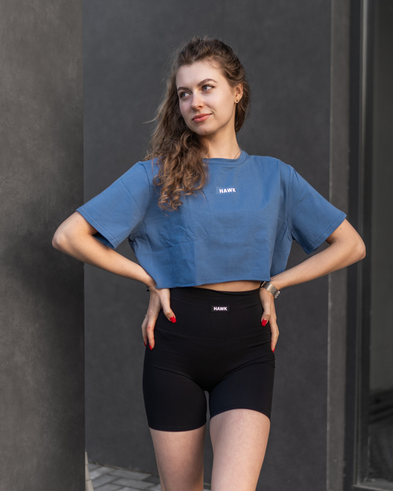 ФУТБОЛКА HAWK (синий)