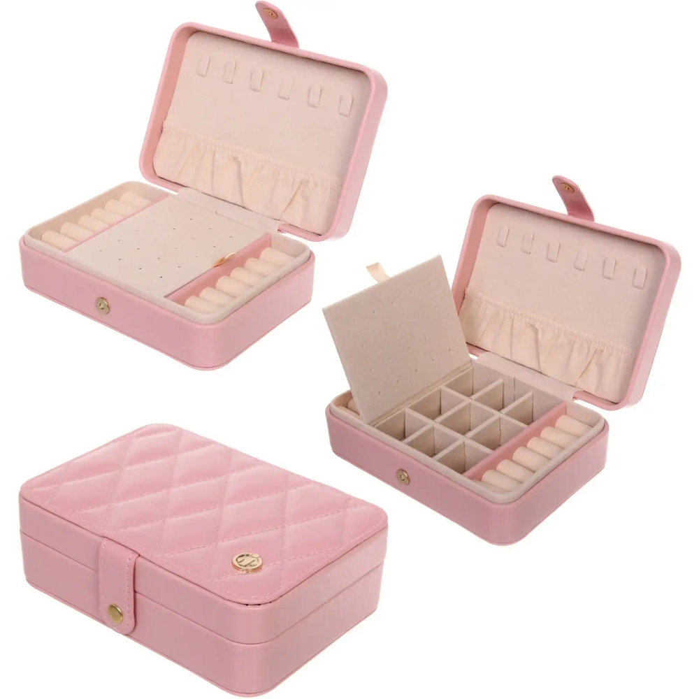 Шкатулка для украшений «ДЕЛЬ ВИЕНТО», цвет пудровая роза, 16*11,5*5,5см (коробка)