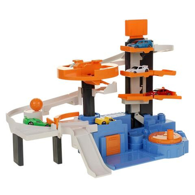 Парковка "Улицы города" 50,5х14х35,5см, 6 маш. в коробка (Арт. 1995314)