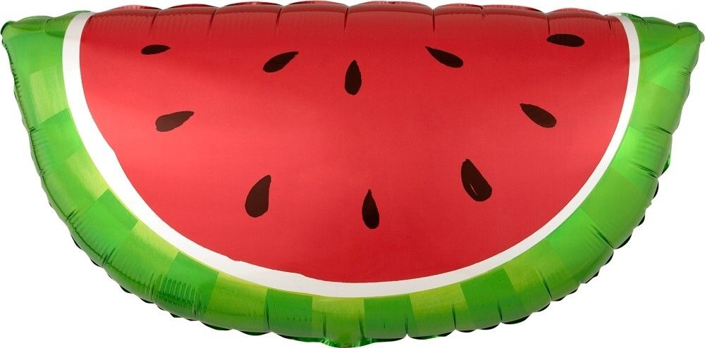 Шар с клапаном (17&#39;&#39;/43 см) Мини-фигура, Долька арбуза, 1 шт.