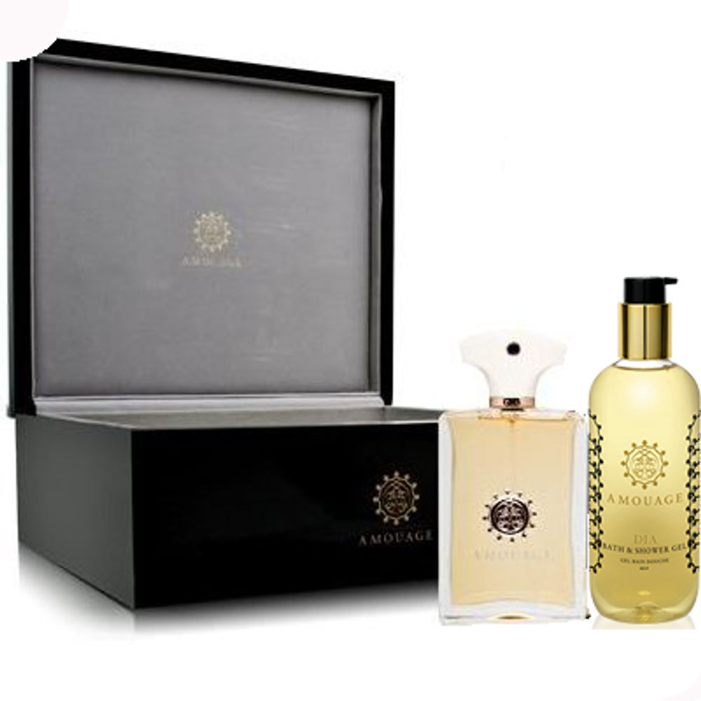Amouage Dia men (100 мл парфюмированная вода + 300мл гедь для душа)