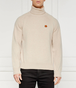 Хлопковый гольф boke flower Kenzo - бежевый(FE65PU4853LC)