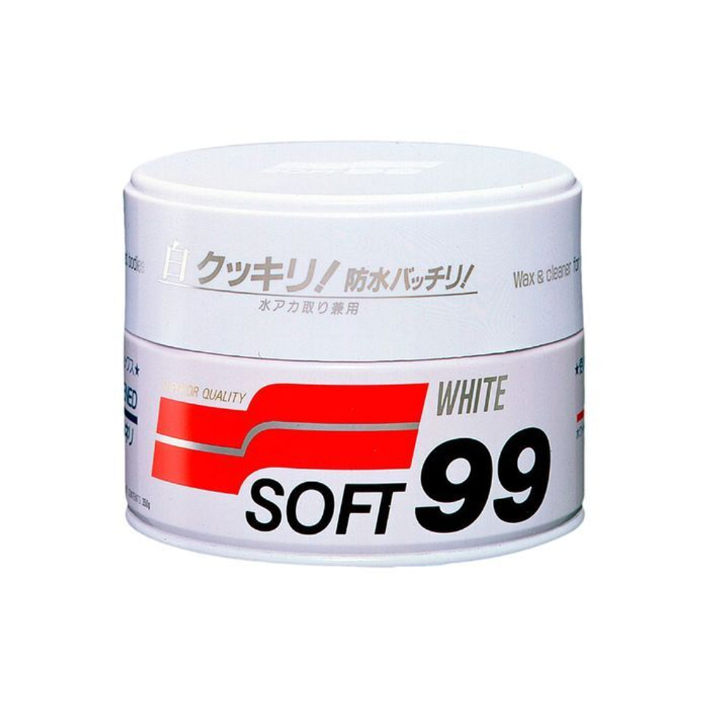 Soft99 Soft Wax Полироль для кузова защитный для светлых, 350 гр