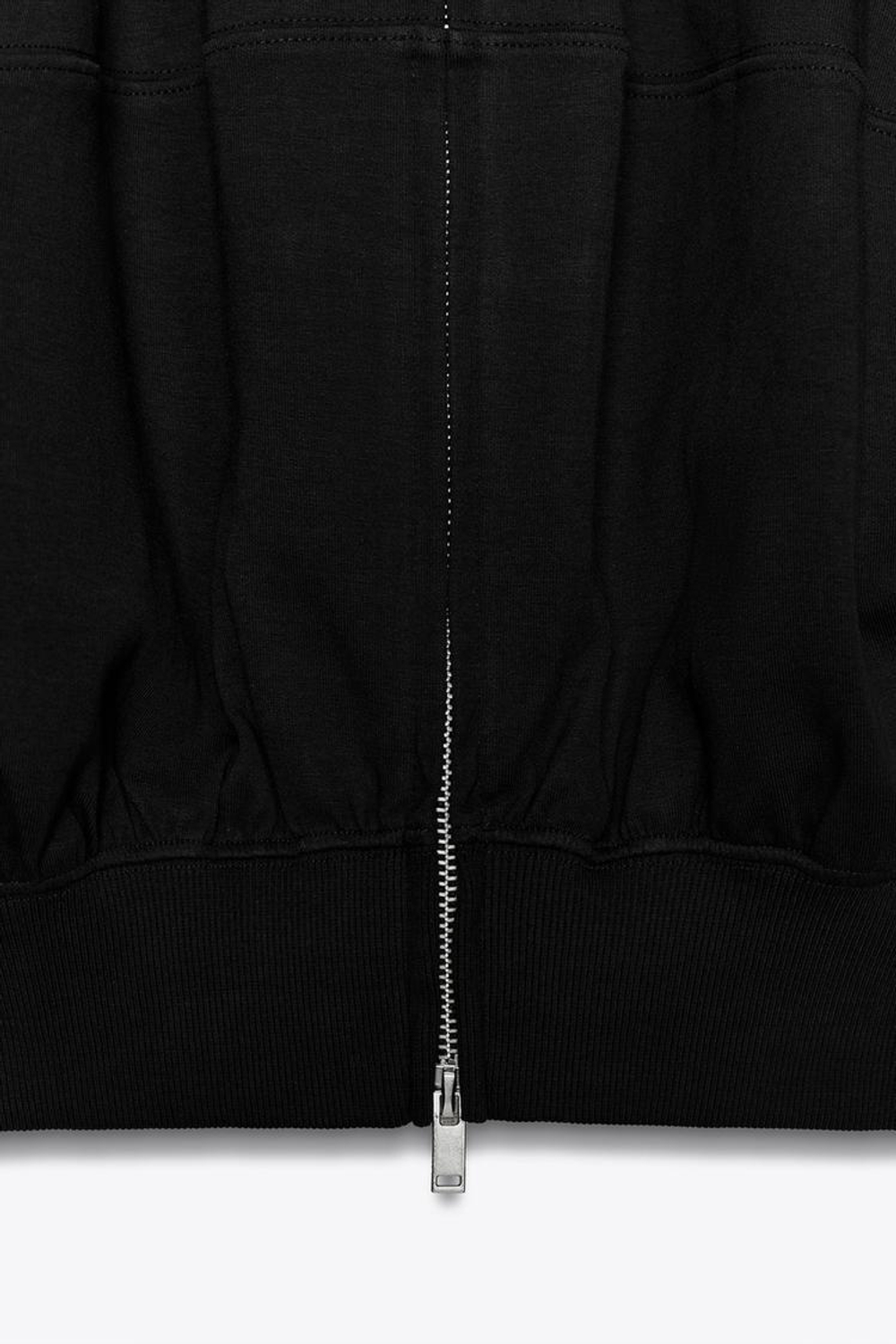 ZARA БОМБЕР INTERLOCK, ЧЕРНЫЙ