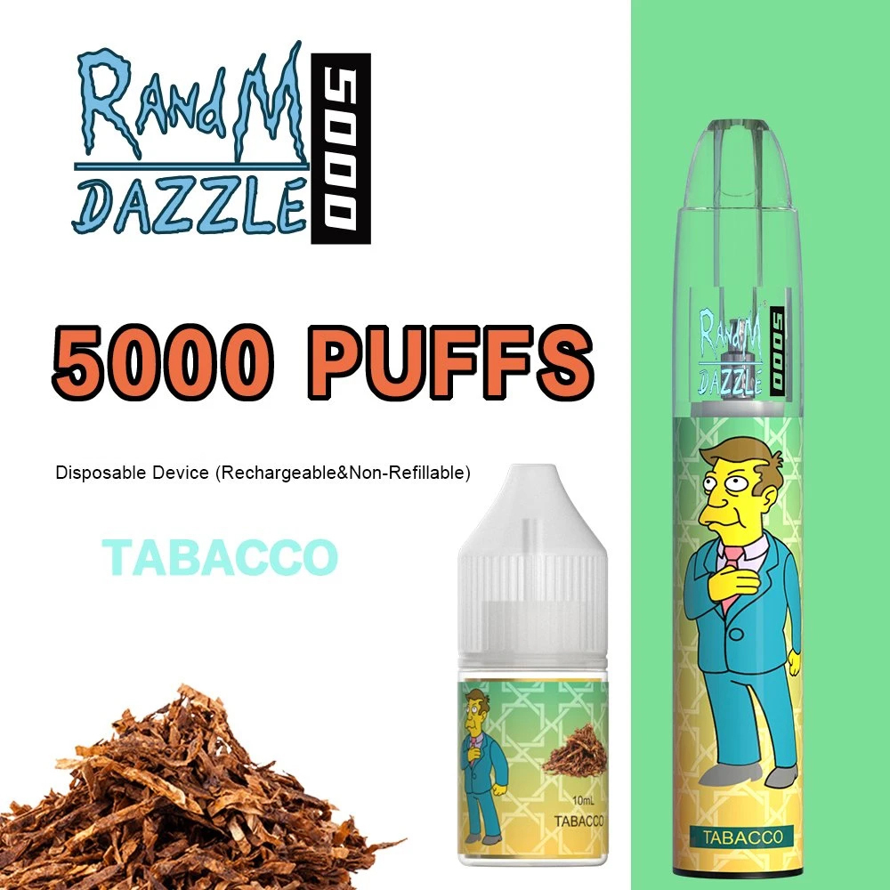 RandM Dazzle 5000 - Tobacco (5% nic)