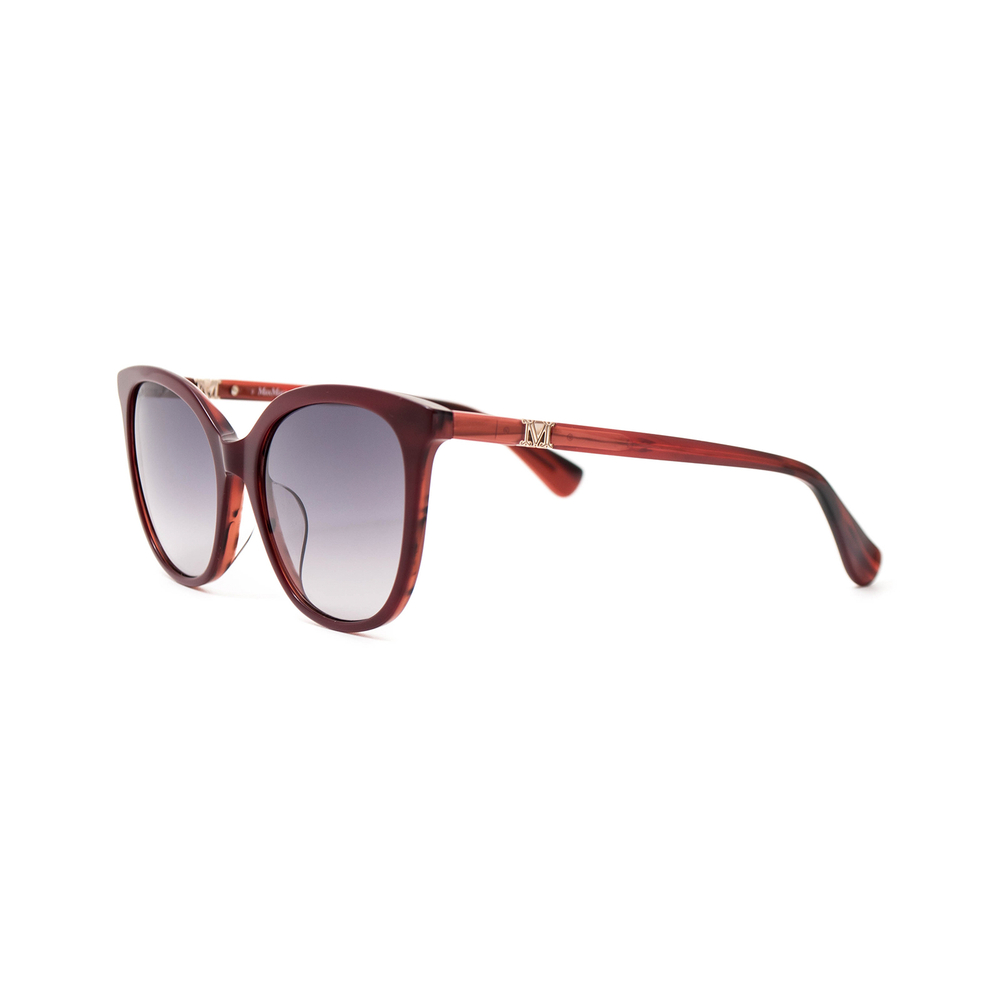 Солнцезащитные очки MaxMara 0049-D 71B бабочка бордовые