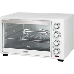 Духовка электрическая, Econ, ECO-G3801MO, 38 л, 1800 Вт, 7 реж, бел, 13677