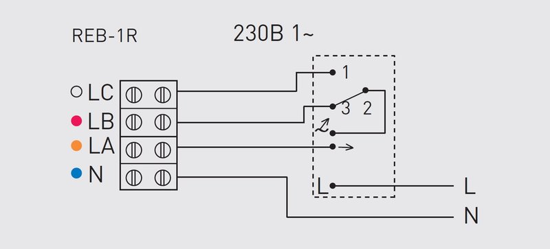 Регулятор скорости REB-1R