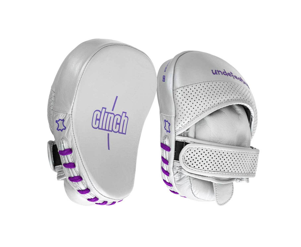 Лапы Clinch Undefeated Russian Team серебристые C164RT