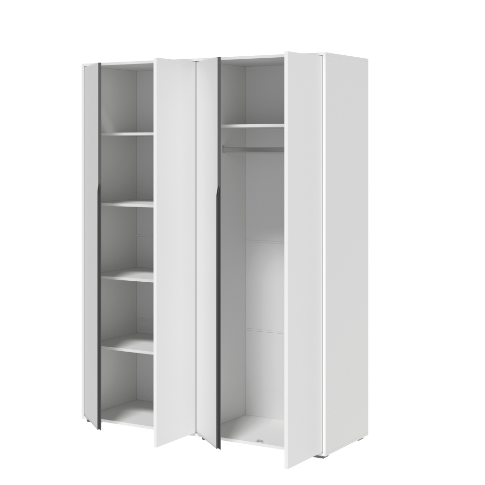 мс Алиса ШК-1600 белый/белый гладкий