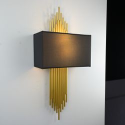 Бра Sohne Cg 90-0009 Fiore Black H75 W32 By Imperiumloft