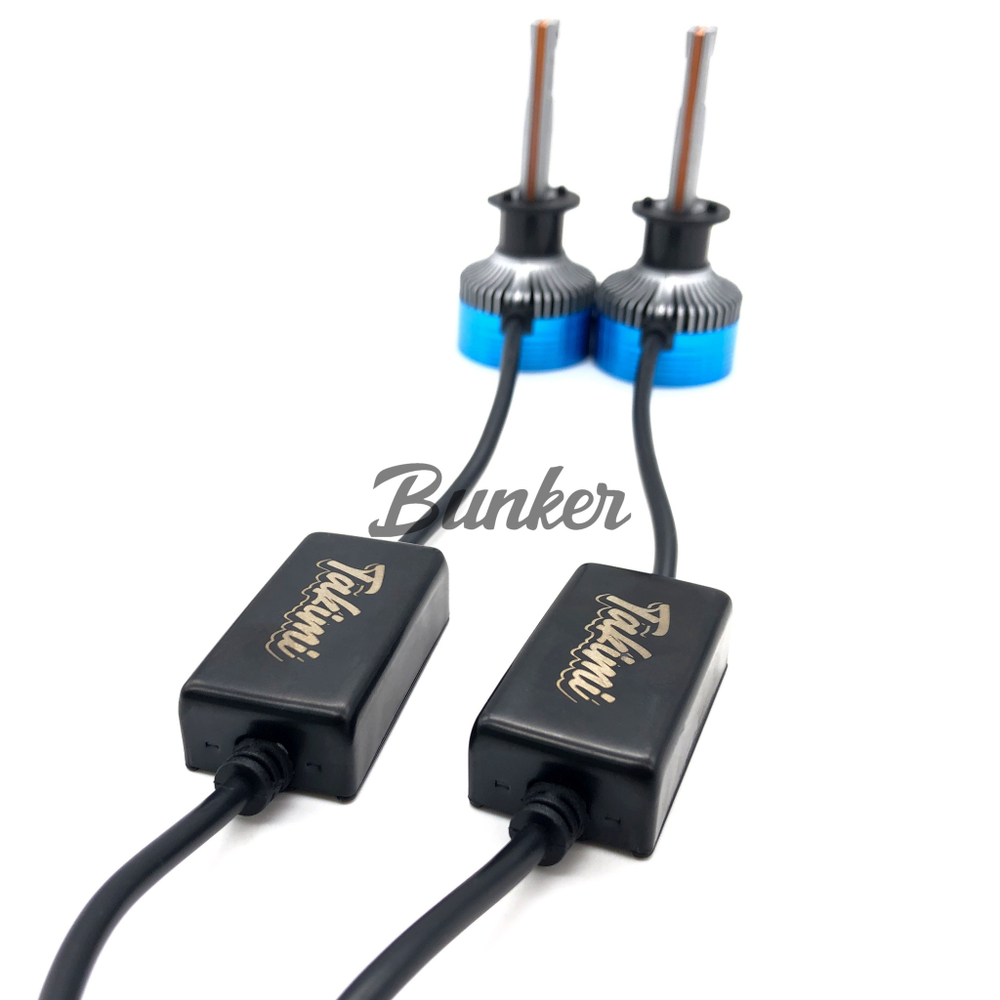 Светодиодные автомобильные LED лампы TaKiMi Alpina H1 5500K 12V