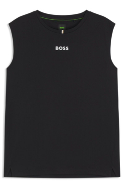 Мужская теннисная футболка BOSS Tank TOC - black
