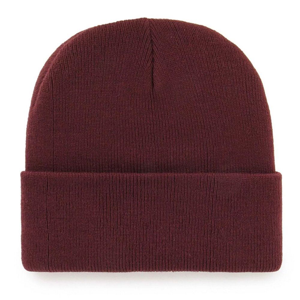 Баскетбольная шапка 47Brand MLB New York Yankees Haymaker &#39;47 Cuff Knit Burgundy Cap