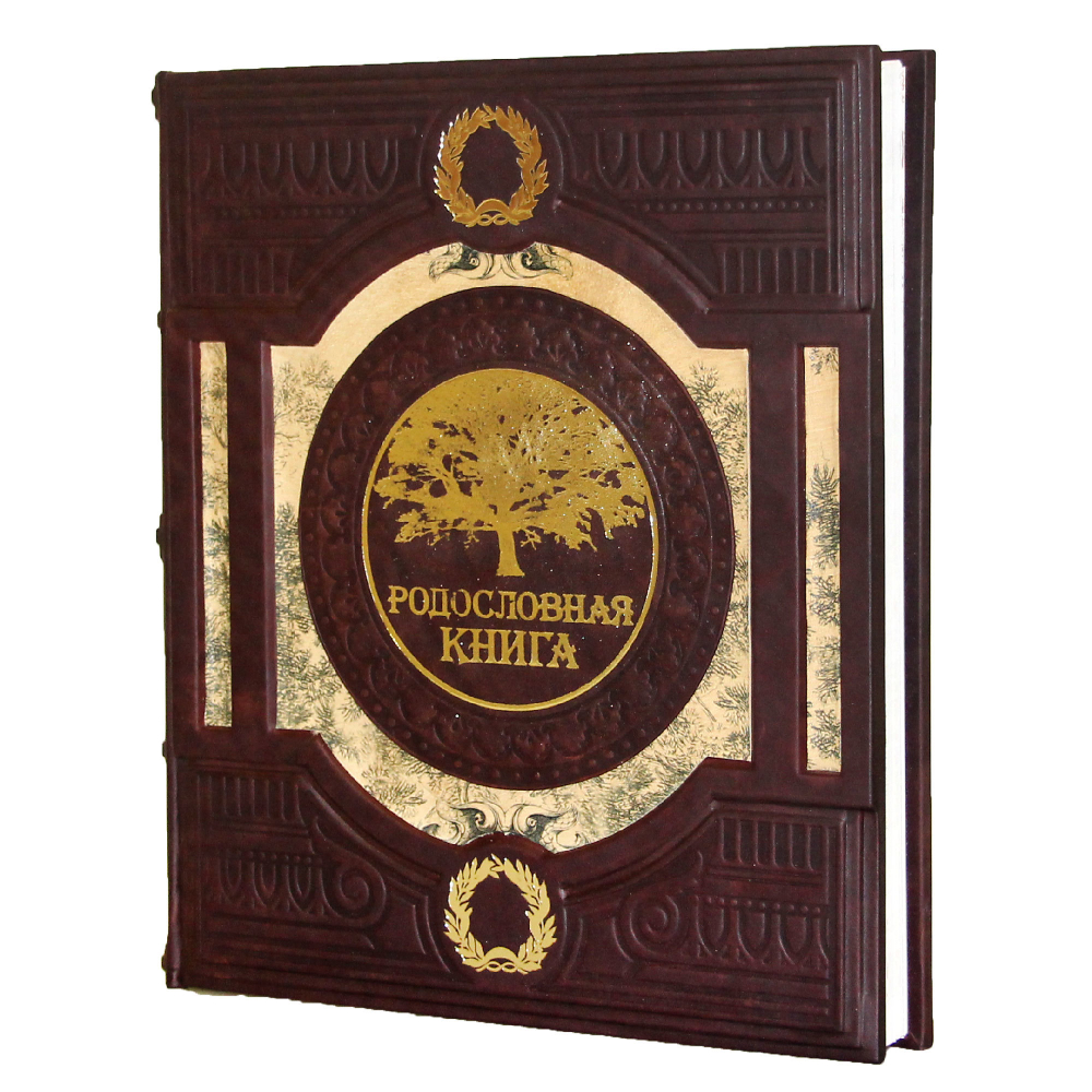 Родословная книга «Семейное древо». Цвет коричневый