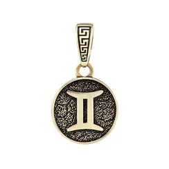 Близнецы знак зодиака подвеска