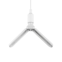 Фитолампа для растений светодиодная ЭРА GREEN LINE ФИТО-20W-PL-E27-GR 2-х лепестковая красно-синего спектра 20 Вт Е27