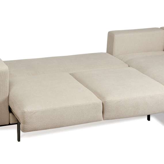 Диван раскладной Colston правосторонний 288 см, светло-серый