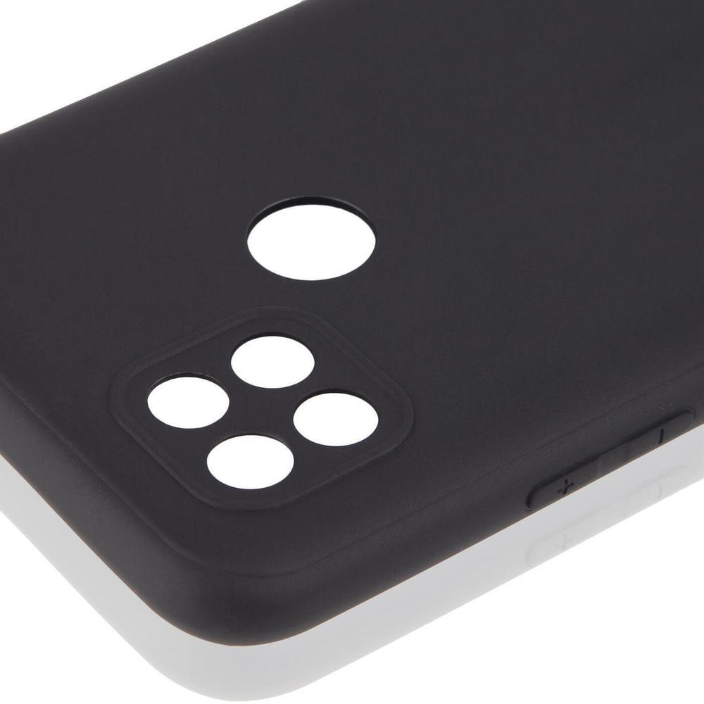 Чехол ROSCO для realme C21 оптом (арт. RM-C21-COLOURFUL-BLACK)