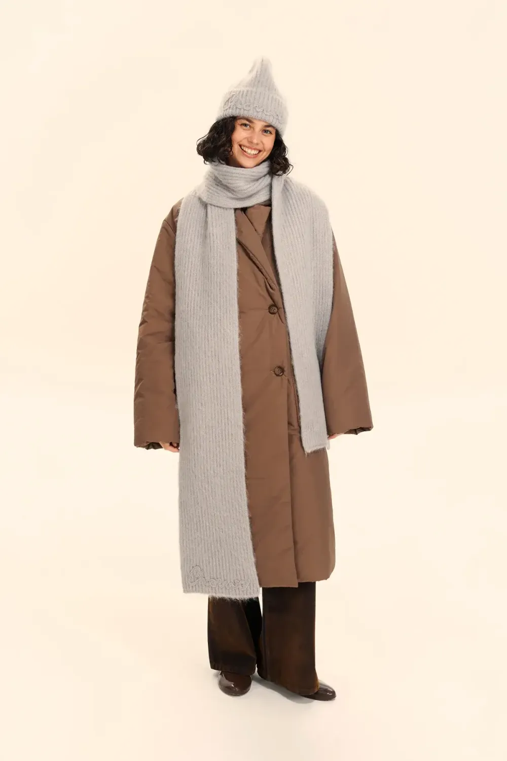 Шарф (Мама была права), серый