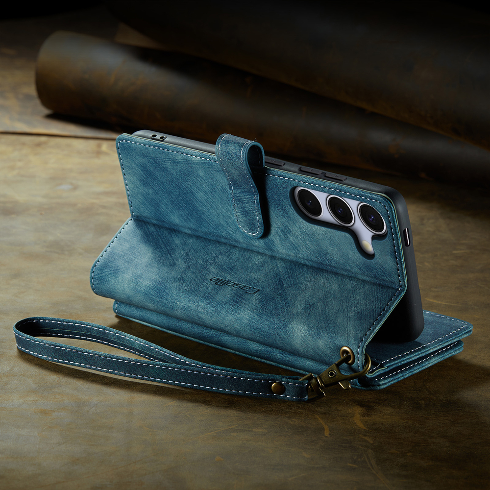 Многофункциональный чехол-кошелек CaseMe 3 in 1 Matte Wallet для Samsung Galaxy S25 FE