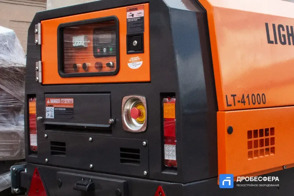 Осветительная мачта LT41000Q 9 метров с дизелем Perkins