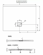 Душевой поддон Riho Basel 411 170x80 D005015005 белый
