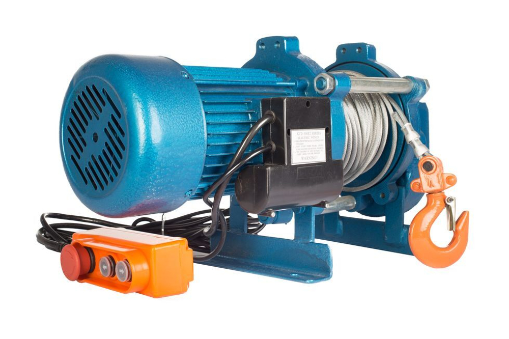 Лебедка электрическая  300 кг  30 м с канатом 220 В TOR KCD*
