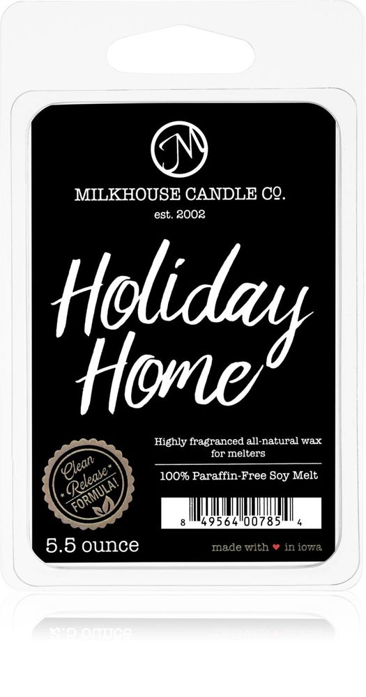 Milkhouse Candle Co. воск для ароматерапии Creamery Holiday Home