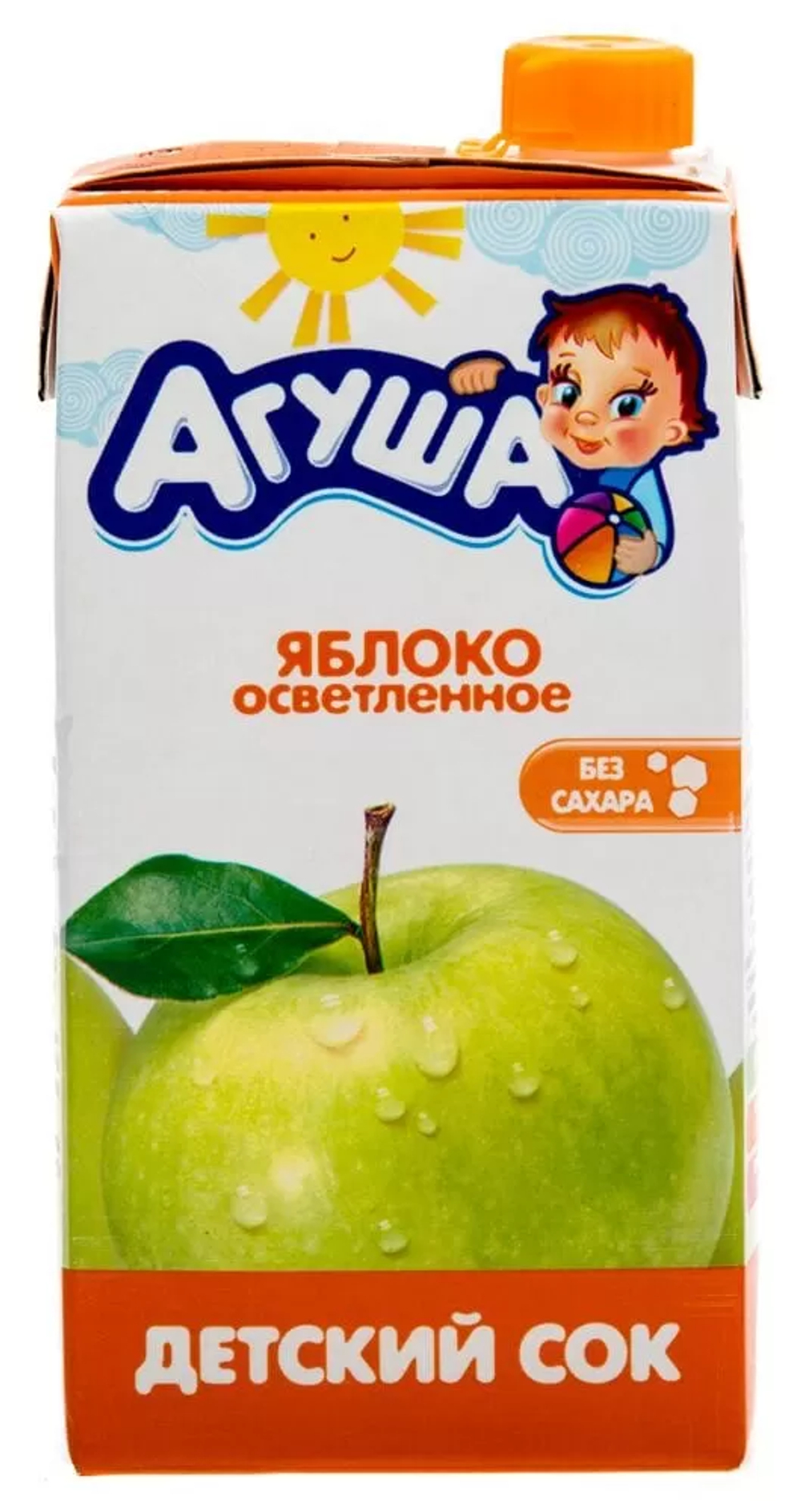 Сок "Агуша"  Яблоко . 0% 0.5мл