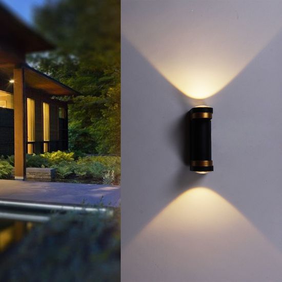 Архитектурный светильник Reluce LED 86814-9.2-002TL COB2*3W BK+GD