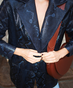 Пиджак " Искушение в синем"