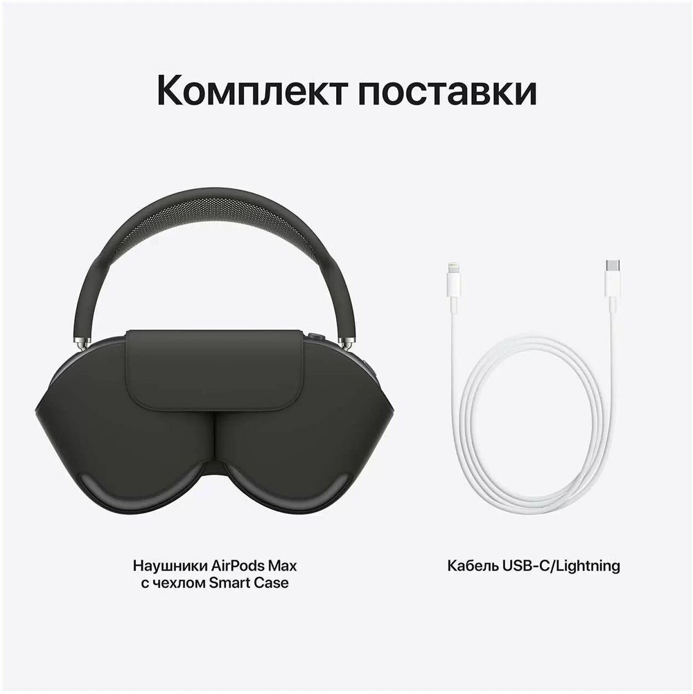 Беспроводные наушники Apple AirPods Max Gray (серые) gray, серый космос