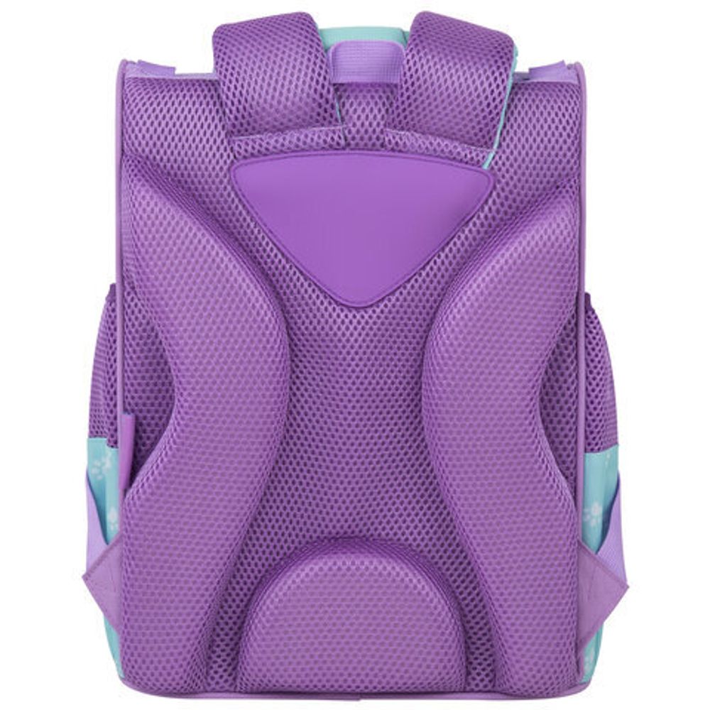 Ранец ПИФАГОР BASIC, 1 отделение, 3 кармана, эргономичная спинка, "Cat friends", 35х28х18 см, 272048