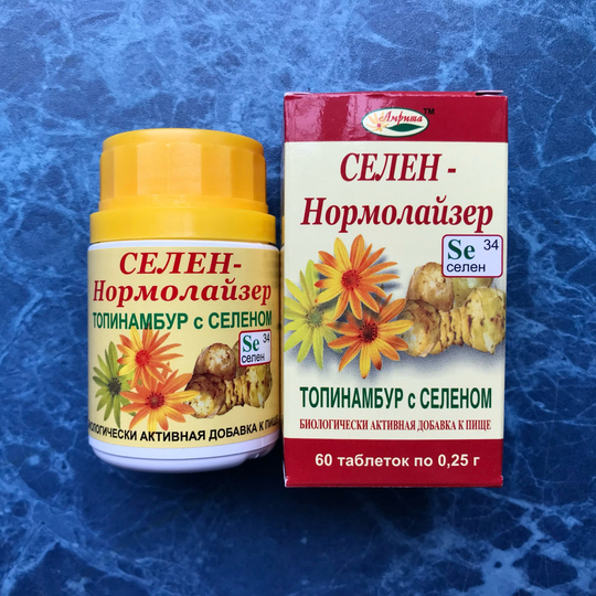 Селен-нормалайзер (топинамбур с селеном)
