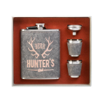 Набор Helios Клуб охотников (фляжка 240 мл + 2 стопки + воронка) (HS-BR-8H)