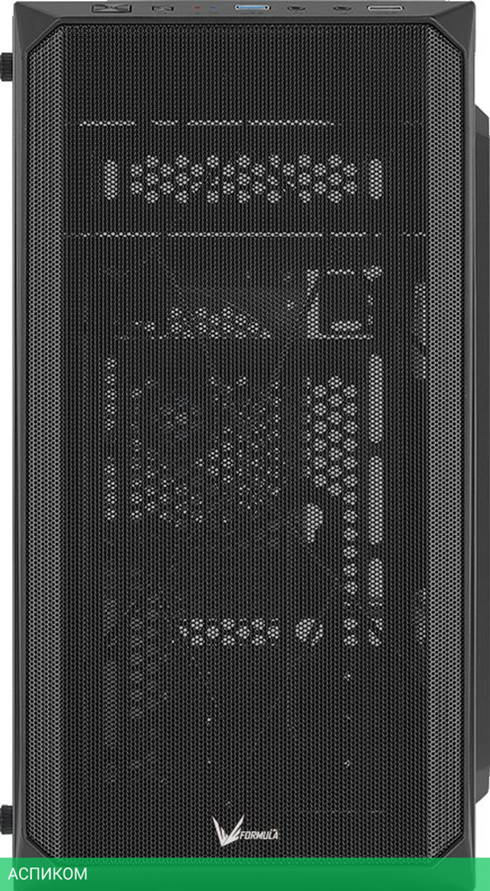 Корпус Formula CS-107 черный без БП