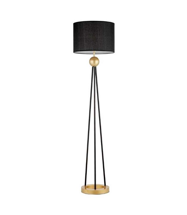 Торшер Lumina Deco Belforte LDF 5527 GD+BK