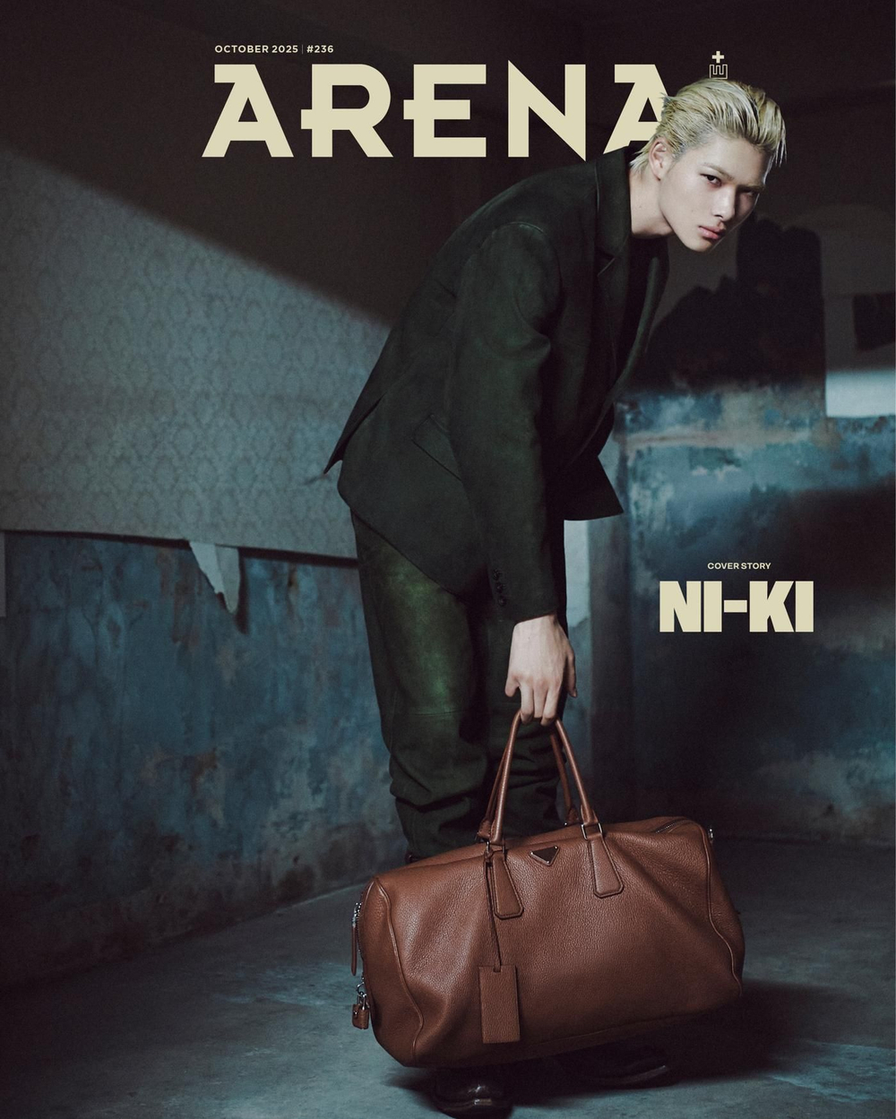 публикация ARENA HOMME - 2025.10 ENHYPEN NI-KI I Type