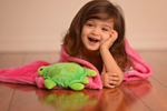 Одеяло с игрушкой Zoocchini Черепашка / розовое