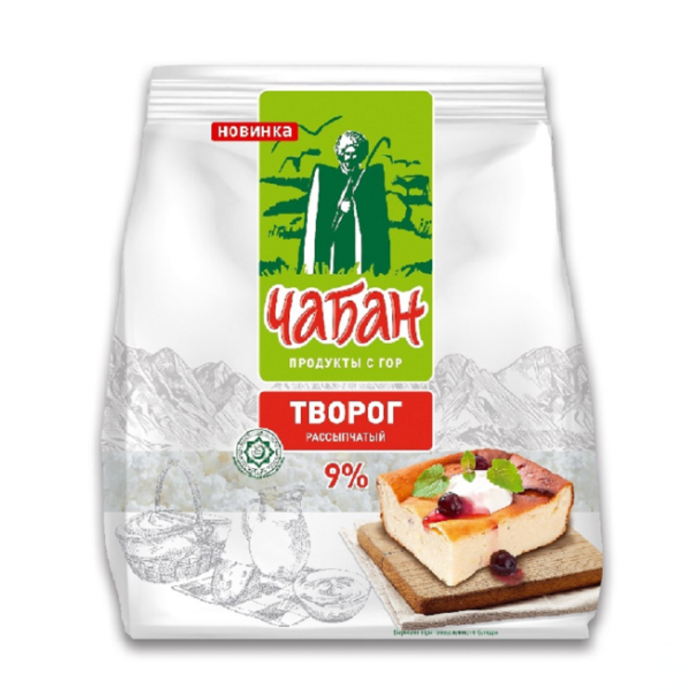 Творог "Чабан" 9% 350г