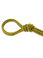 Линь плавающий плоский SailMaster Floating Cord FL 10,0 мм, желто/черный, 500 кгс, 25 м