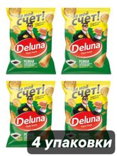 Кукурузные снеки Deluna Соевый соус и Васаби 85 г x 4 шт