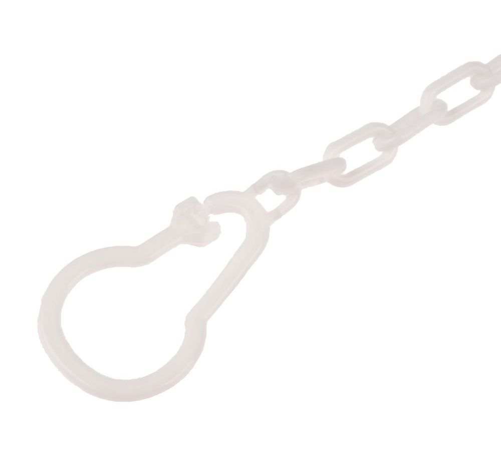 Держатель для пустышки «Я люблю маму» на цепочке, цвет белый 2357241