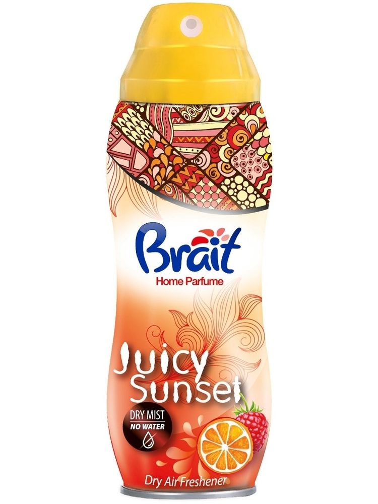 ОСВЕЖИТЕЛЬ СУХОЙ BRAIT JUICY SUN 300МЛ 8775
