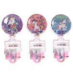 Расческа массажная «Baby House Viki», микс 4 вида Единорожки, 17.5*8см