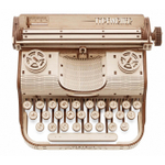 Конструктор Печатная машинка от EWA - деревянный конструктор, сборная механическая модель, 3D пазл, для дизайна и интерьера
